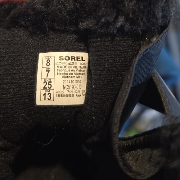Kids Sorel Winter Snow Boots US Size 8 Unisex Boots (GREAT CONDITION) Shoes - Picture 4 of 4